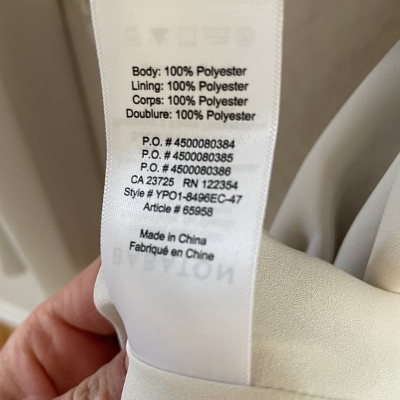 Aritzia Babaton Wallace Wrap Mini Dress - Picture 8 of 9